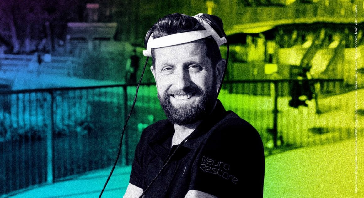 Homem recupera movimentos