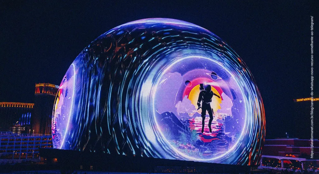 MSG Sphere: a bola que quer revolucionar o entretenimento