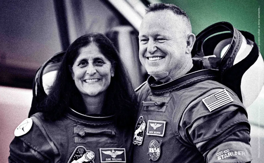 Astronautas ficam presos no espaço e podem voltar à terra só em 2025
