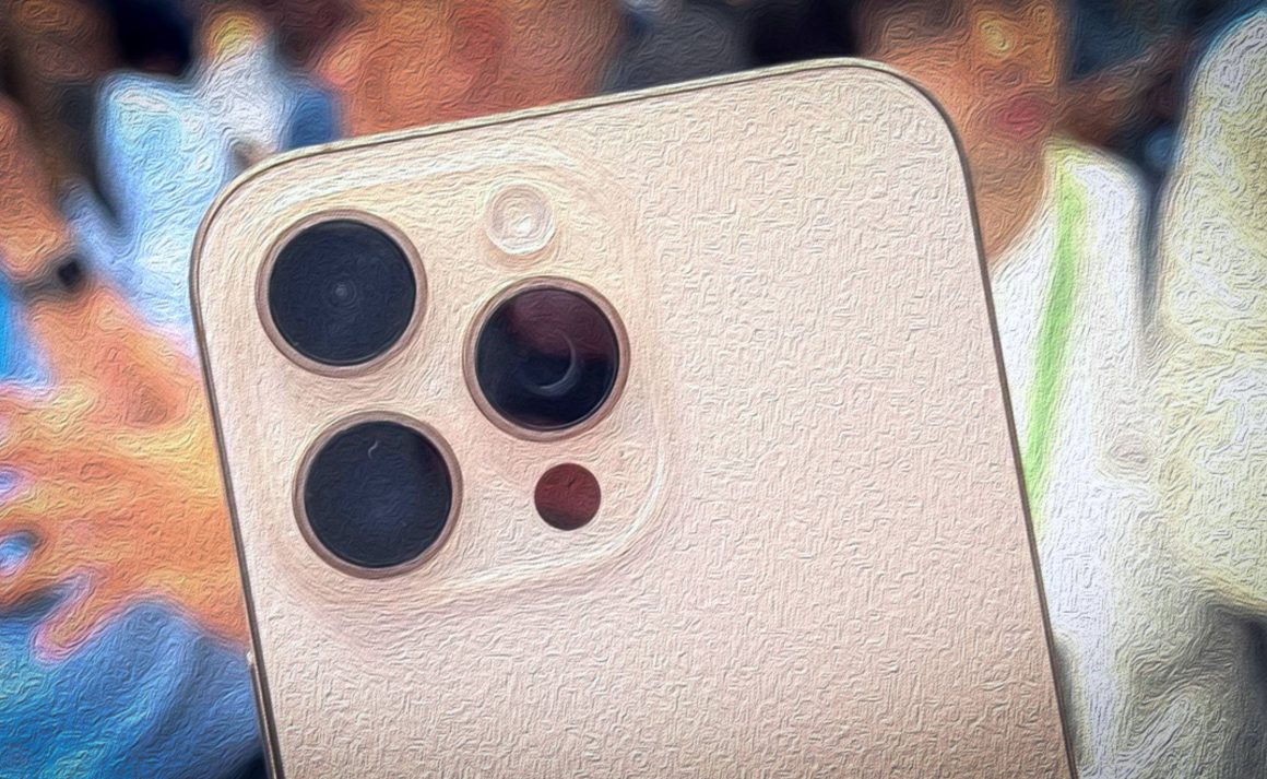 Parte traseira de uma das versões do iPhone