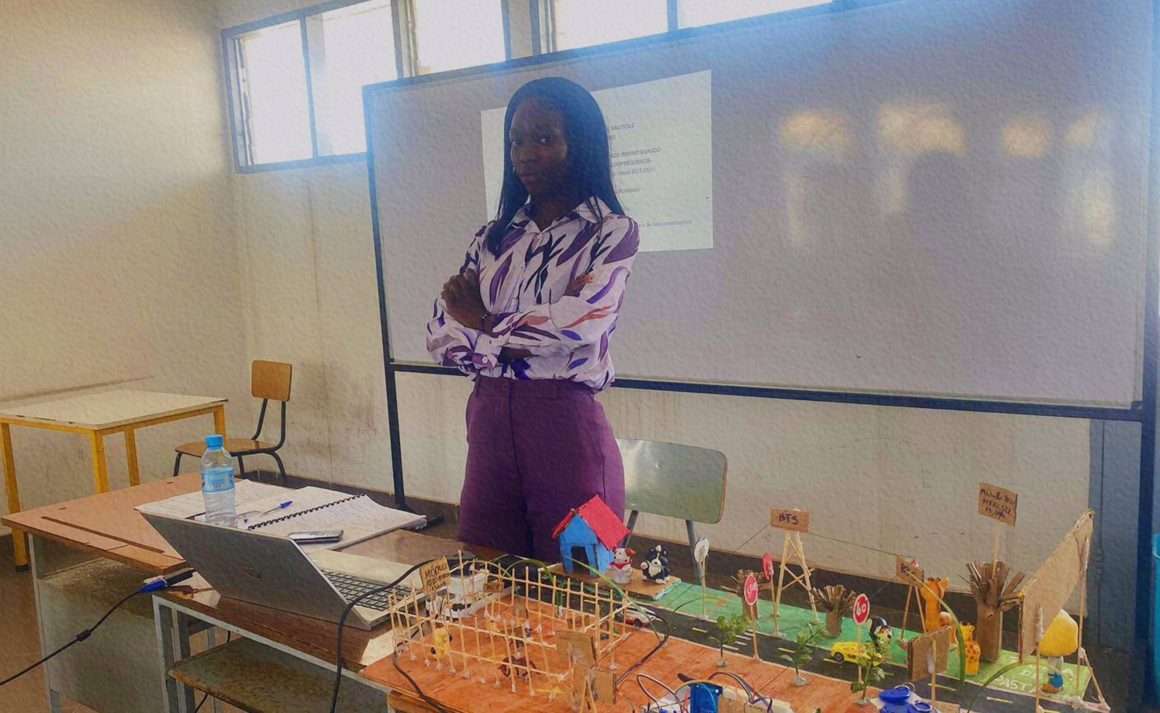 Solange Muianga, criadora do projecto