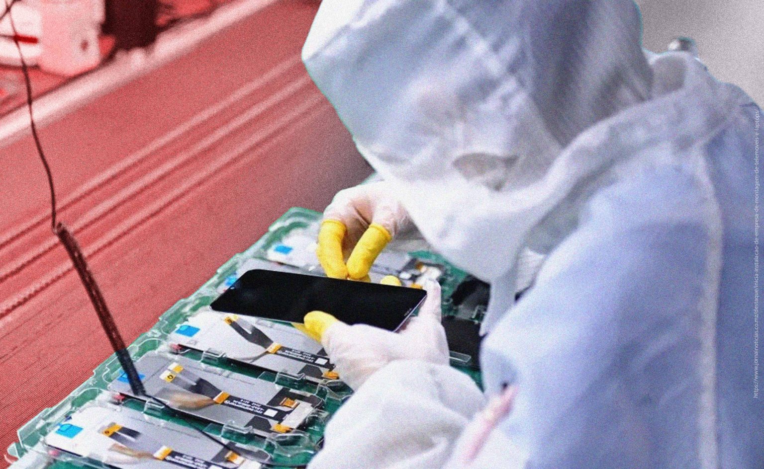 Fábrica de telemóveis