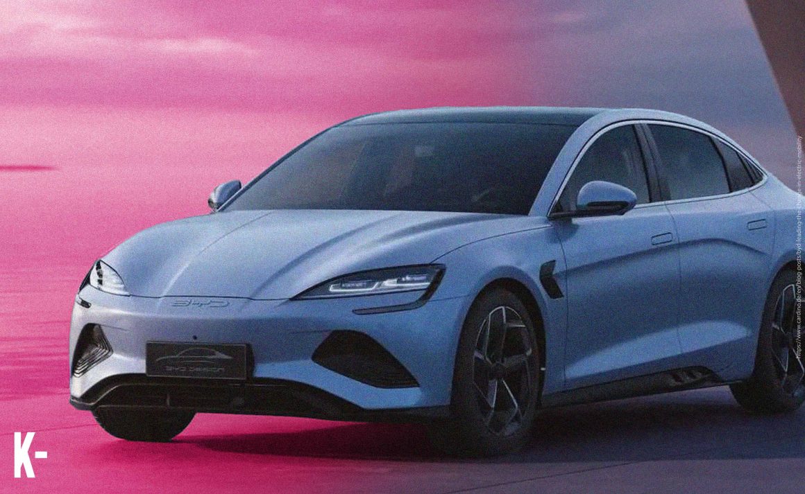 BYD ultrapassa Tesla